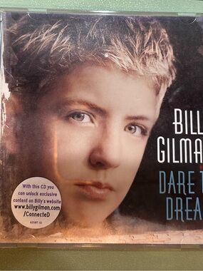 Sony CD Billie Gilman cover with blue and tan tones